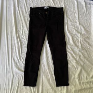 Paige denim verdugo crop in black 29